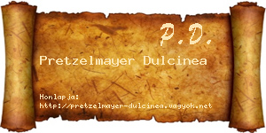Pretzelmayer Dulcinea névjegykártya